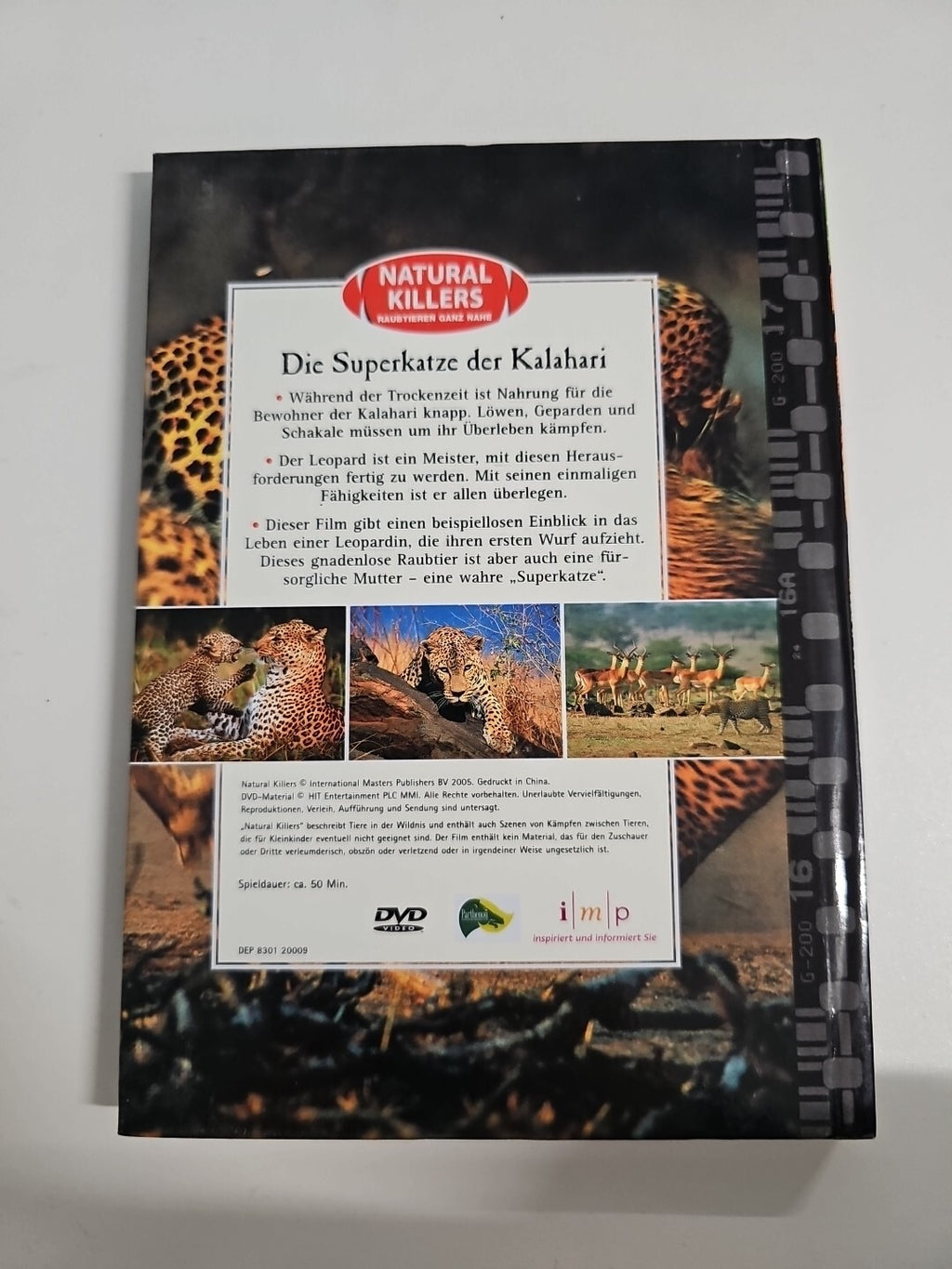EB1157 DVD & Mini Buch die Superkatze der Kalahari 1
