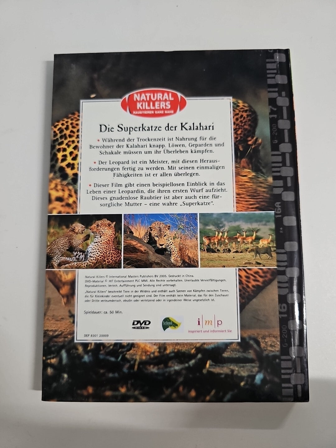 EB1157 DVD & Mini Buch die Superkatze der Kalahari 1