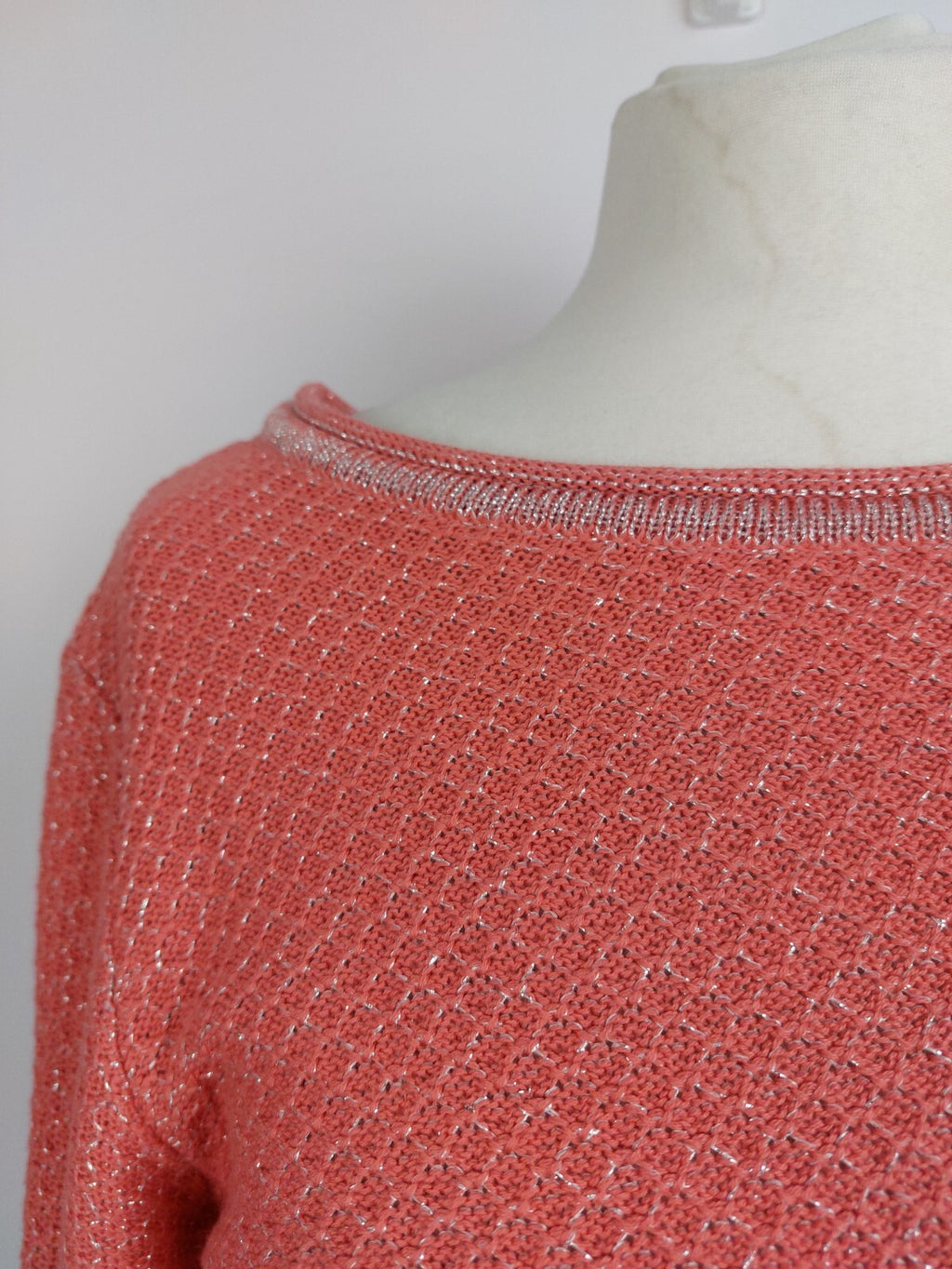 EK1946 Damen Pullover von Nice&Chic, rosa, Gr.XXL2