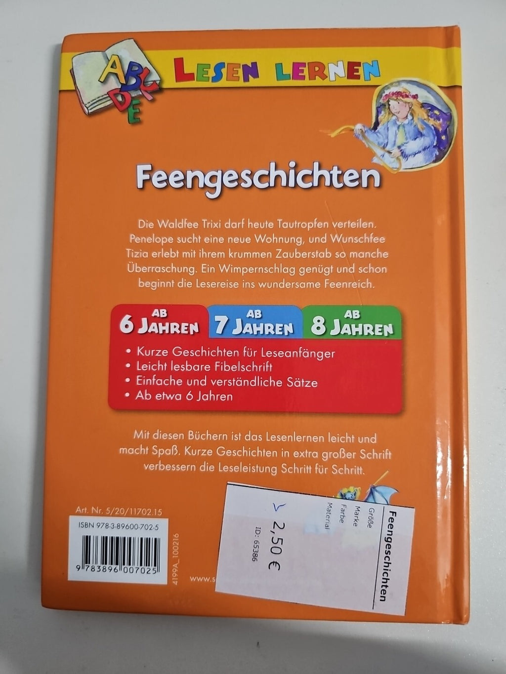 EB859 Lesen lernen: Feengeschichten (ab 6 Jahren) gebunden1