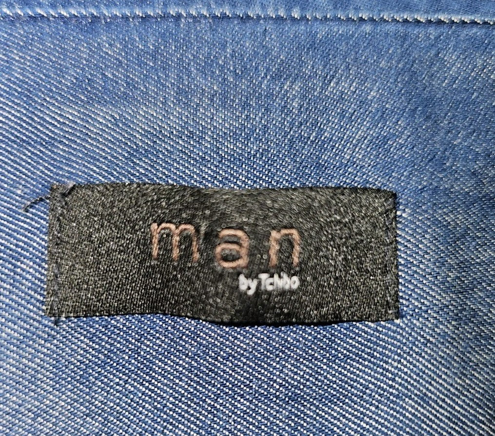 EK2493 Herren Hemd von Tchibo, blau, Gr.43/441