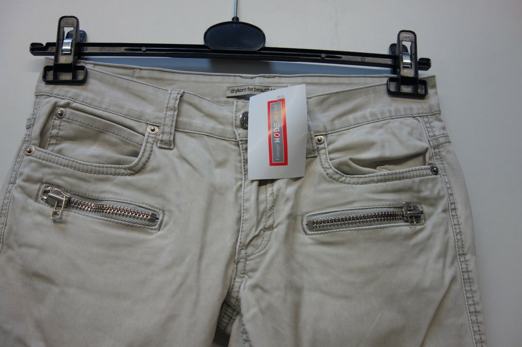 EK1629 Damen Hose von Drykorn, beige, Gr. 28/341