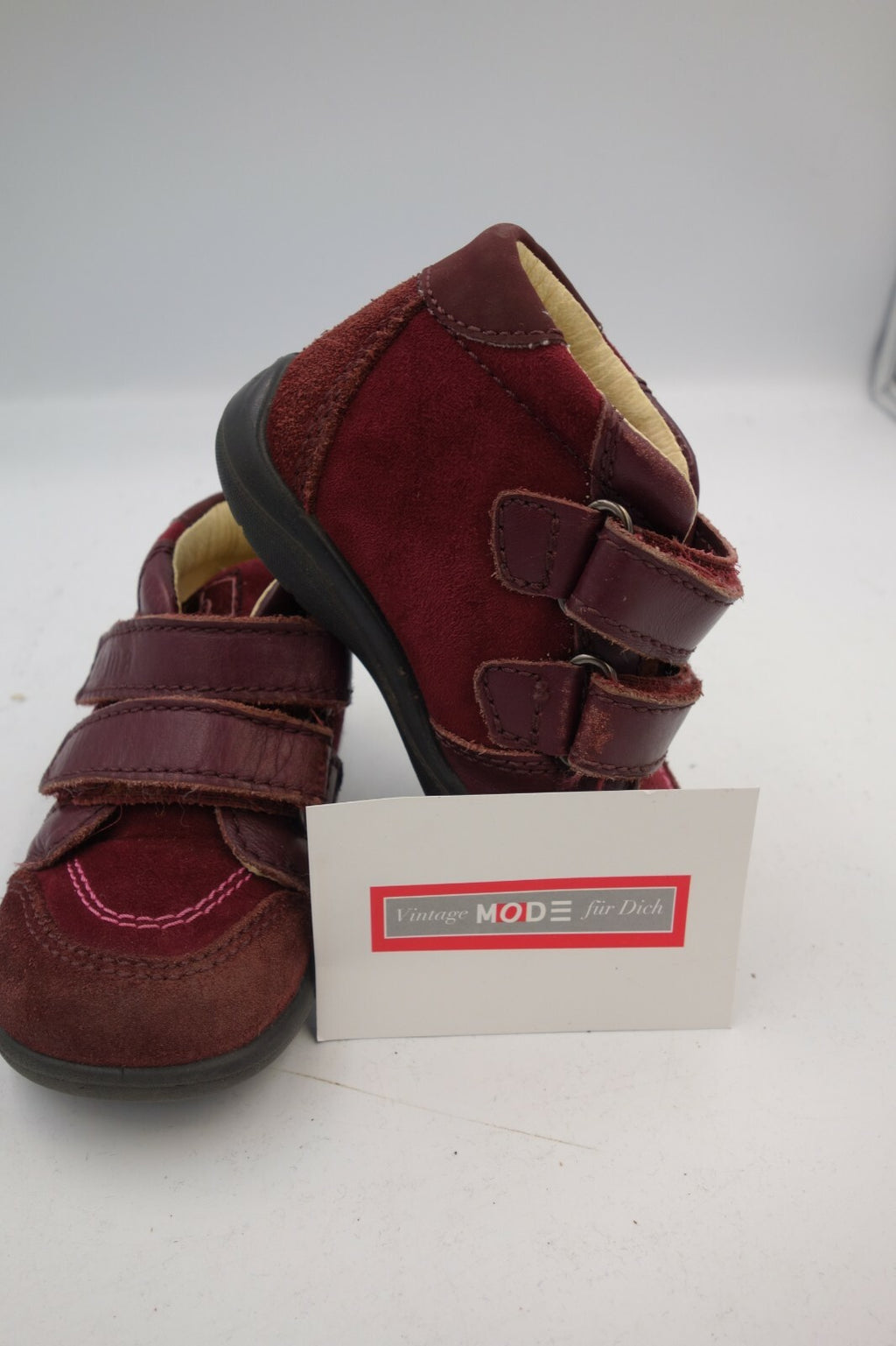 ES0241 Mädchen Schuhe von Bama, dunkelrot/lila, Gr. 210