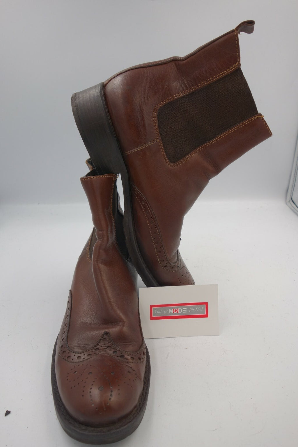ES0586 Damen Stiefeletten von Cucite a Mand, braun, 360