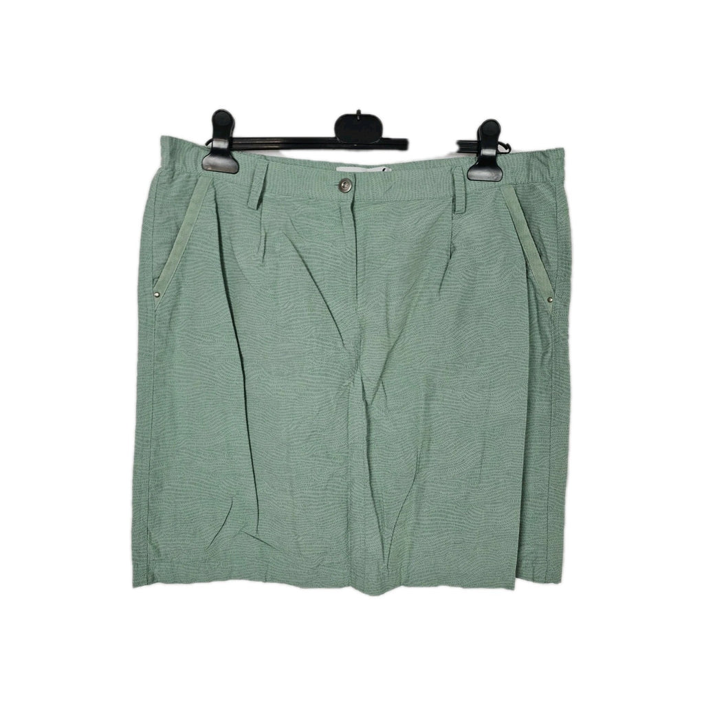 EK8048 Damen Rock von CollectionL Mit Unterhose, Gr. 46, Grün0