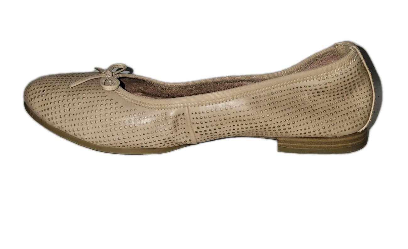 ES832 Damen Ballerina Schuh von Tamaris, rosa, Gr.394