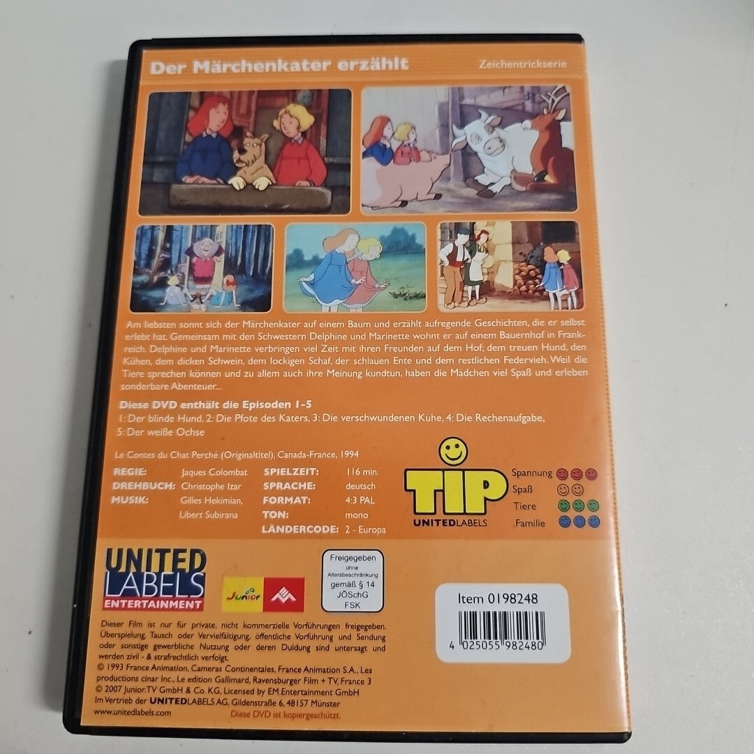 EB1822 Der Märchenkater erzählt (Episoden 1-5) - auf DVD1