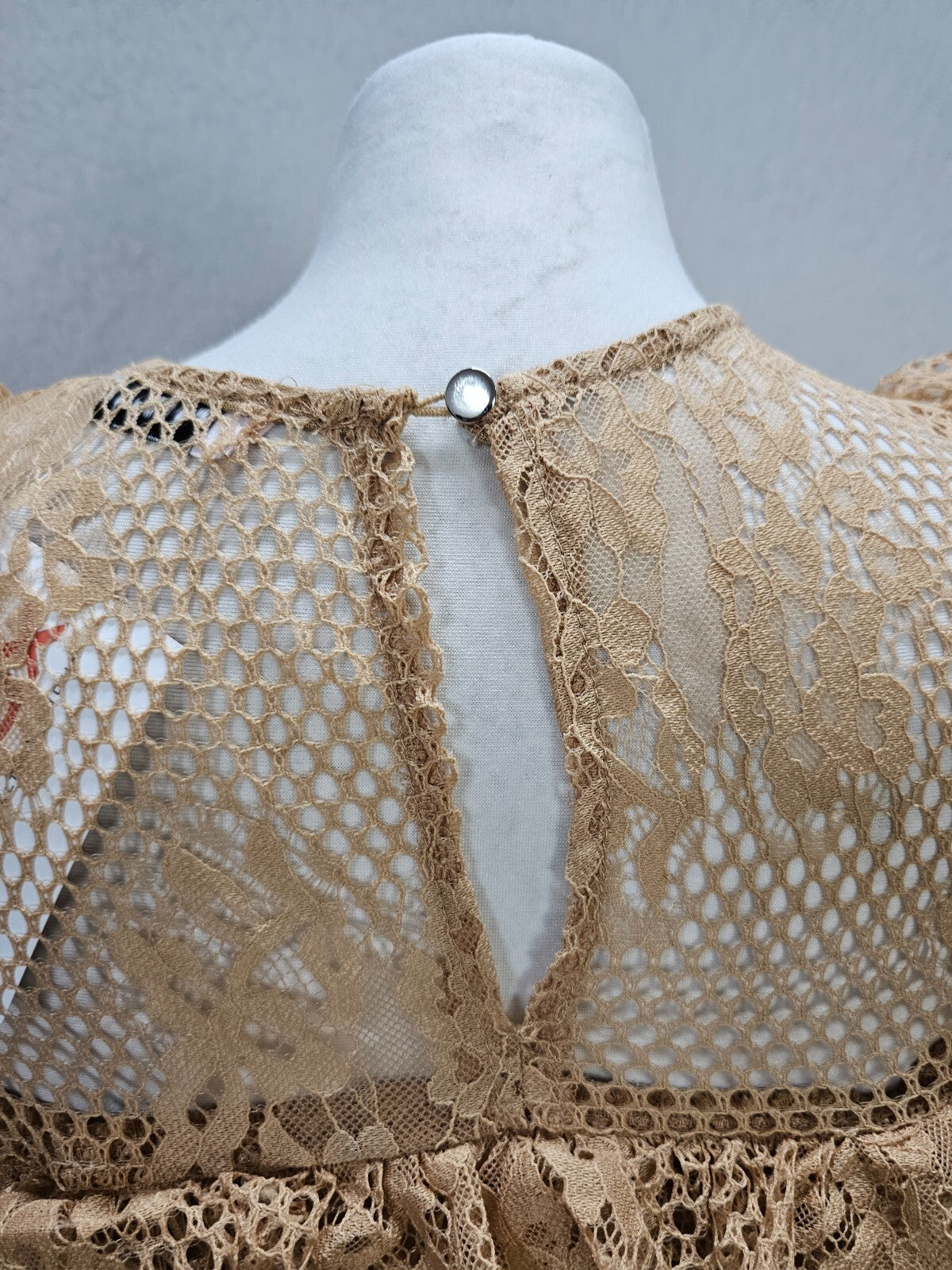 EK6199 Damen Bluse von Voyelles, rosegold, Gr. M4