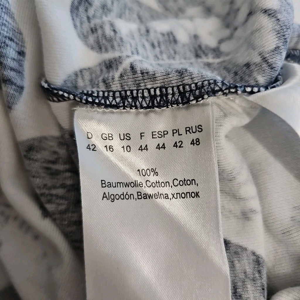 EK10287 Damen T-Shirt von Olsen, schwarz-weiß, Gr.422