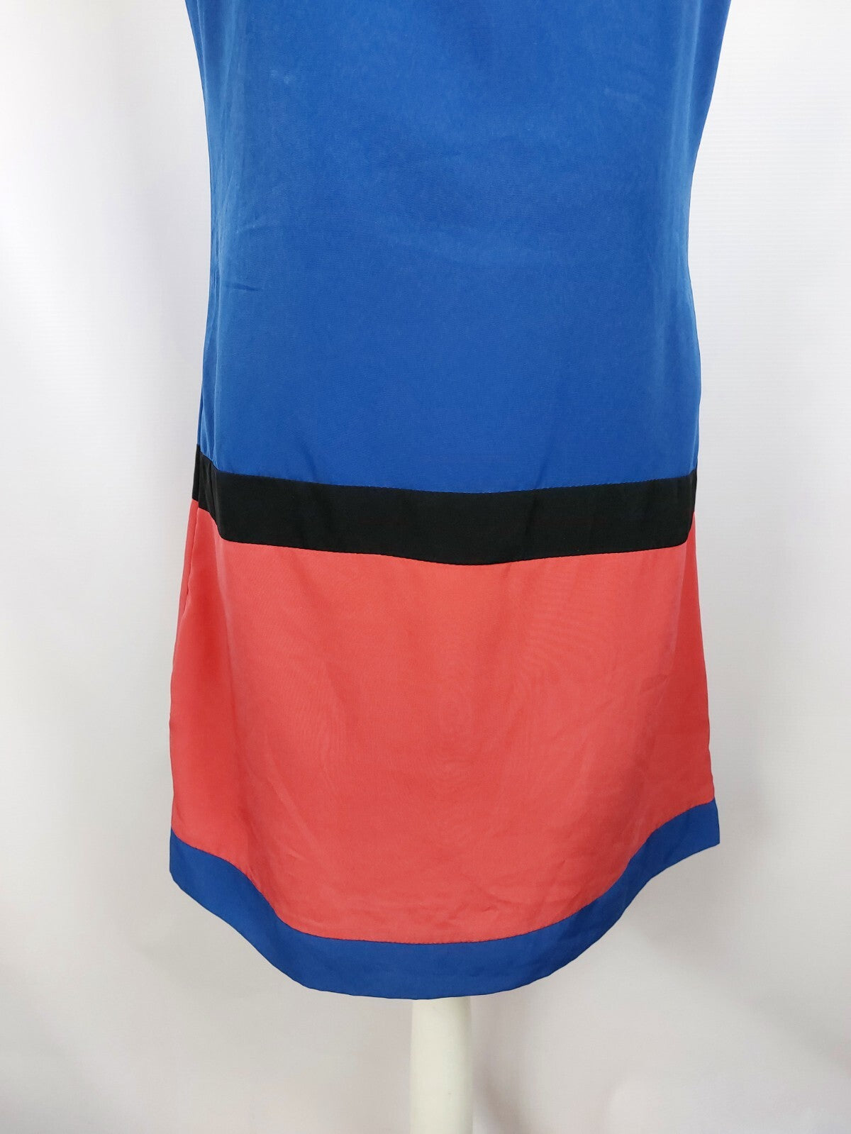 EK5049 Damen Kleid von ayhan, blau/rot, Gr. XL (fällt kleiner aus)2