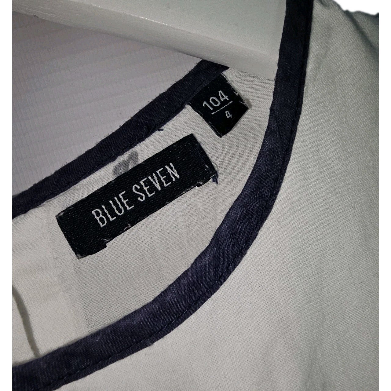 EK11341 Kinder Kleid von Blue Seven, Weiß, Gr. 1041