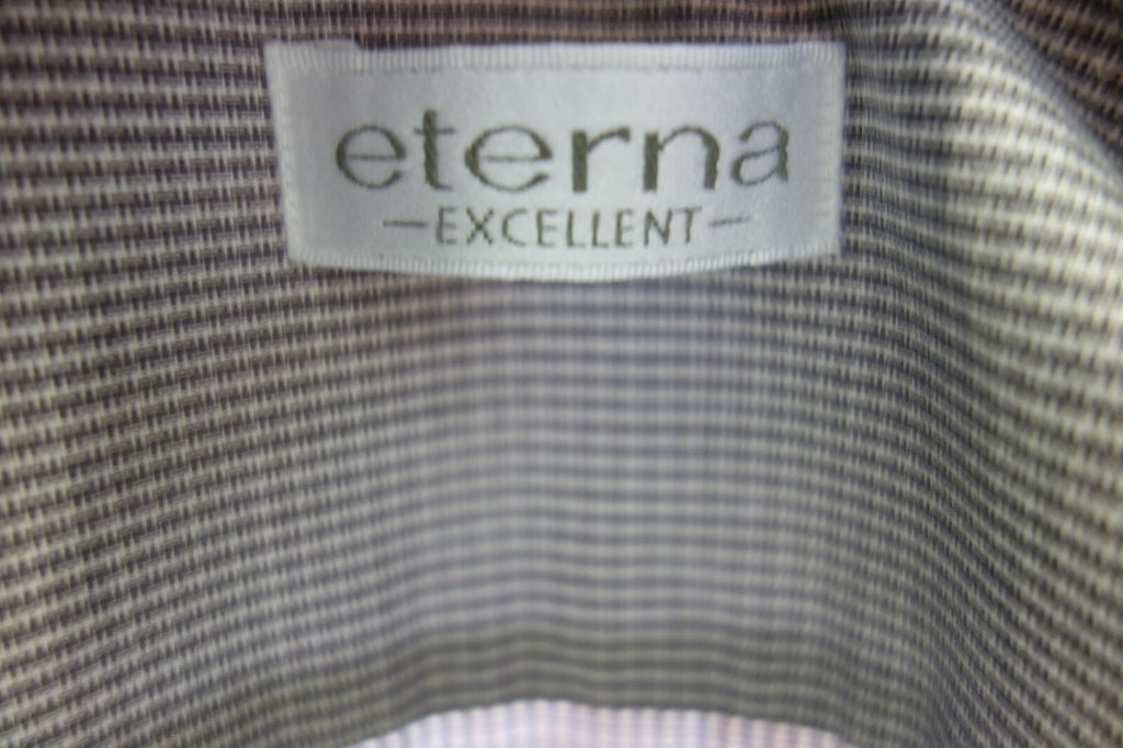 EK0101 Herren Hemd von Eterna, grau kariert, L5