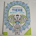 EB1330 Fantasievolle Tiere, Malbuch, Teilweise Angemalt 0