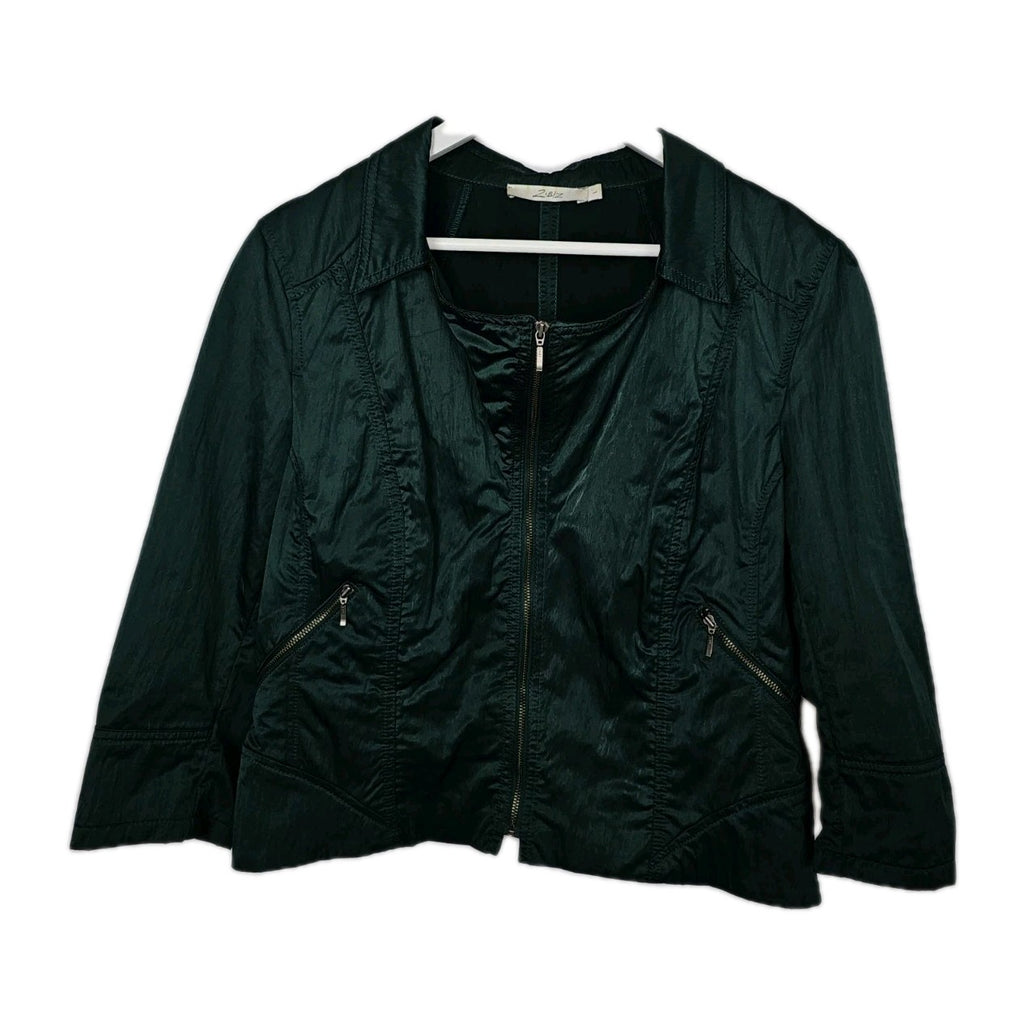 EK8720 Damen Blazer von Z Biz, Grün, Gr.L0
