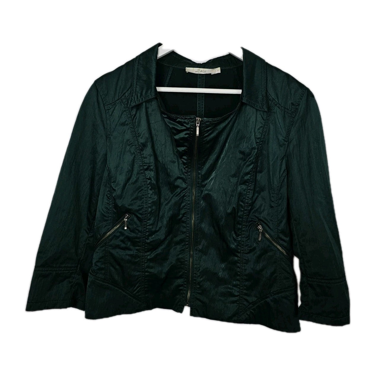 EK8720 Damen Blazer von Z Biz, Grün, Gr.L0
