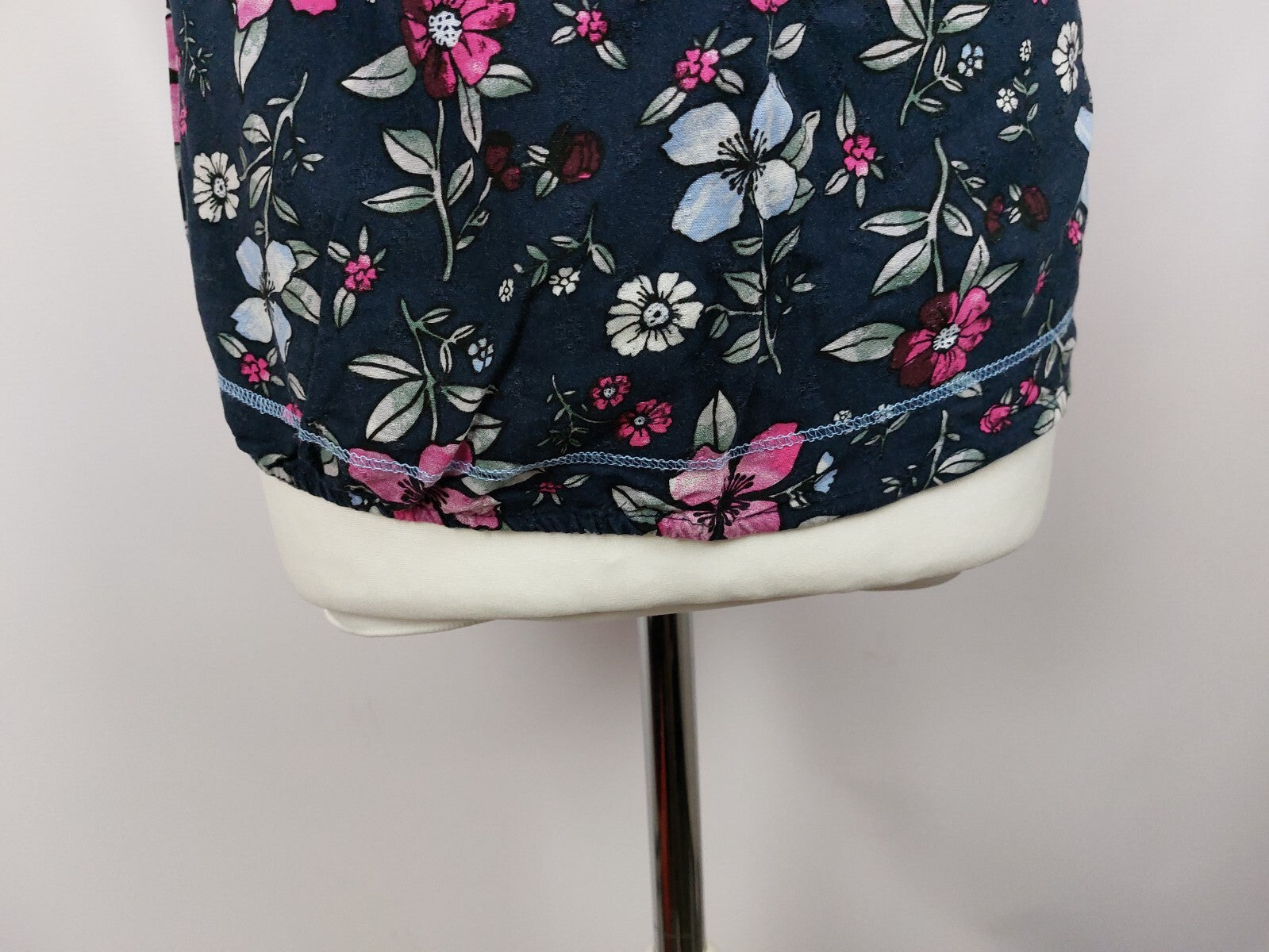 EK5126 Damen Shirt von Cecil, blau mit Blumen, Gr. XS3