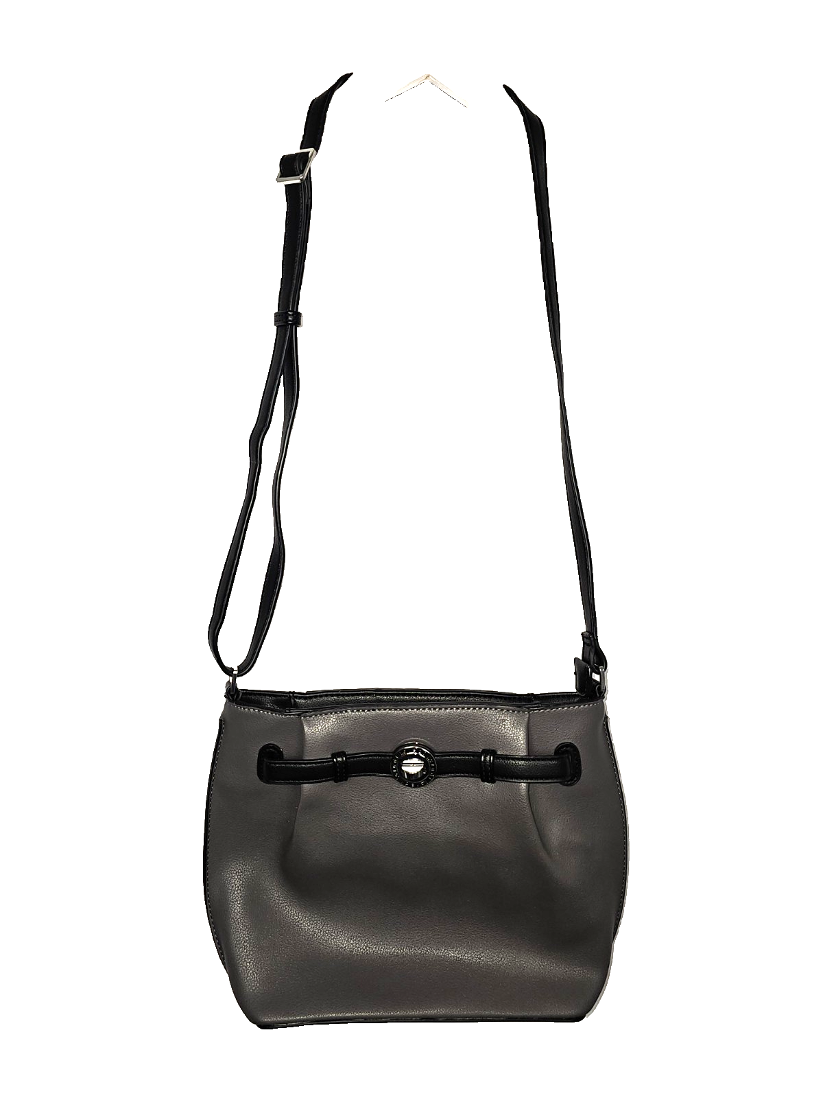 EK7938 Damen Tasche von L.Credi, grau, Umhängetasche0
