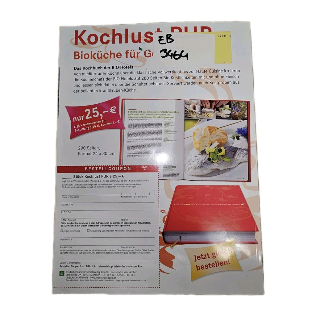 EB3564 Kraut und Rüben, 08/2008, biologisches Gärtnern und naturgemäßes Leben 1