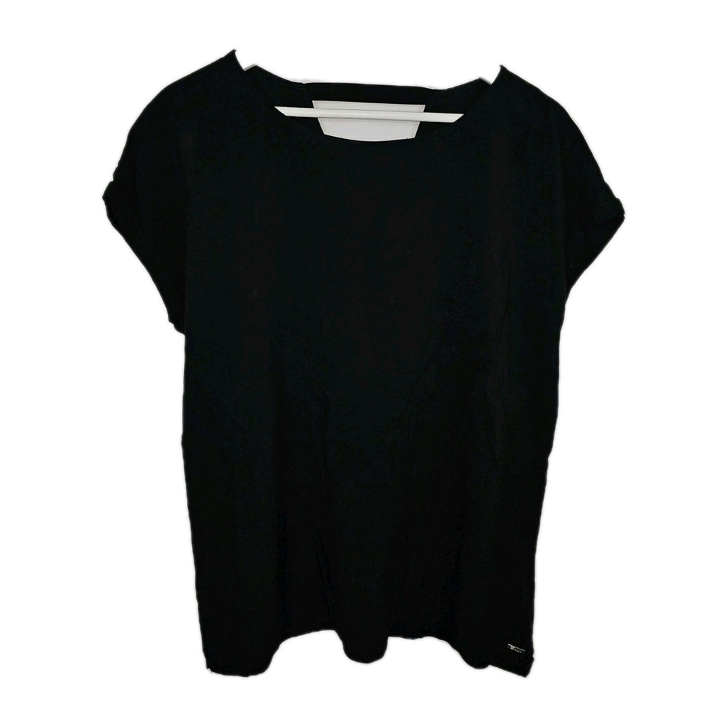 EK9998 Damen Bluse von TOM TAILOR, Schwarz, Gr. XXL0