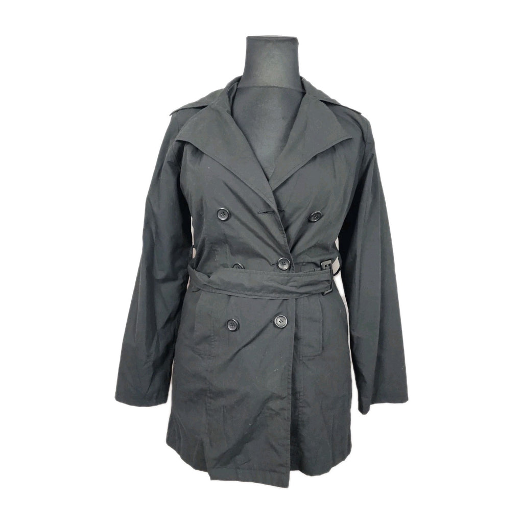 EK10561 Damen Trenchcoat von Outfit, Schwarz, Gr. 380