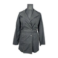 EK10561 Damen Trenchcoat von Outfit, Schwarz, Gr. 380
