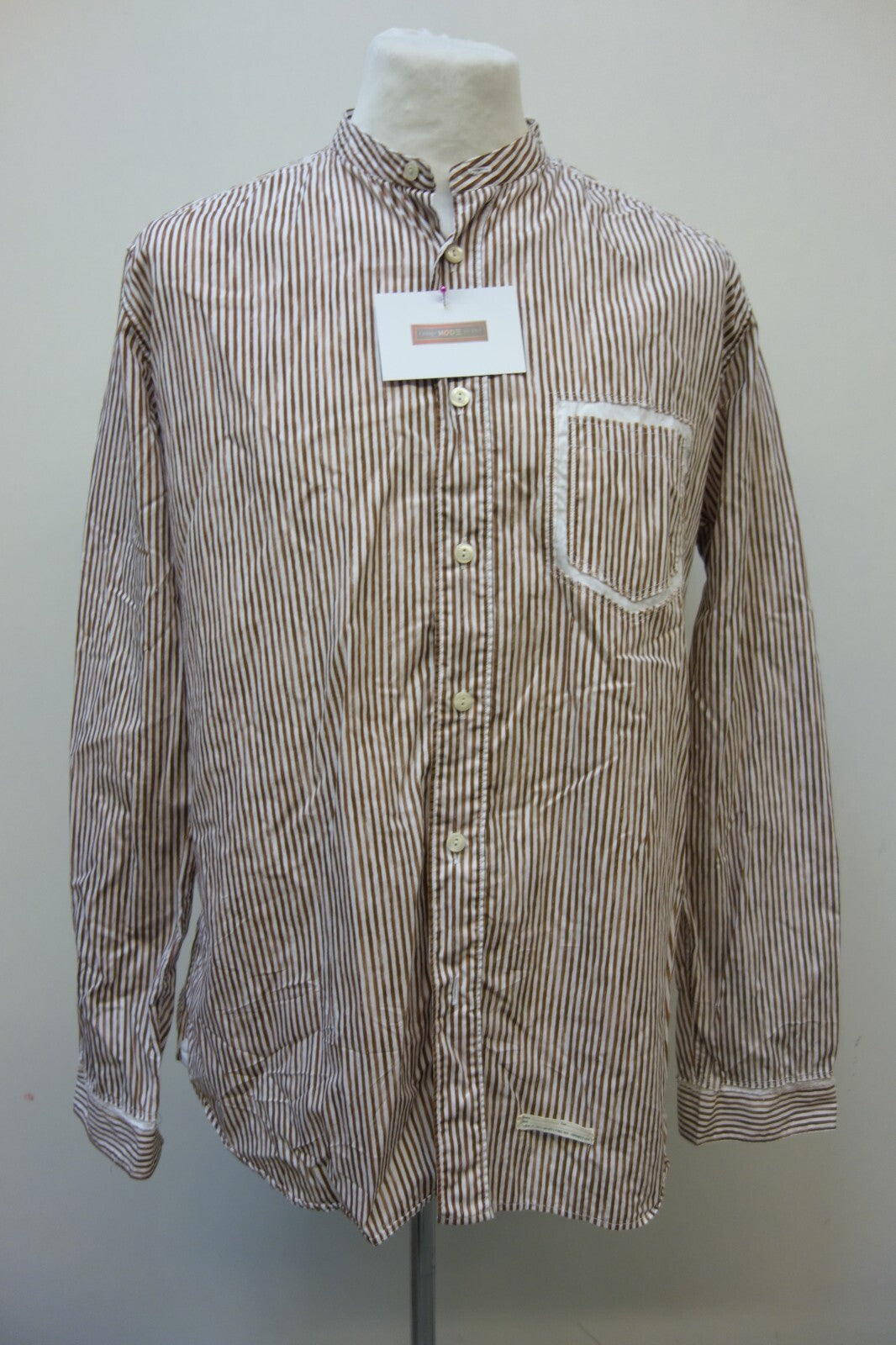 EK2306 Damen Bluse von Tintoria Mattei, gestreift, Gr. 440