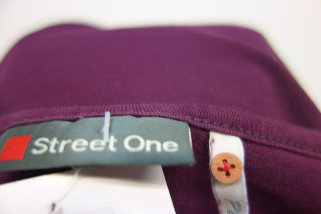 EK3124 Damen Shirt von Street One, pflaume, gr. 364