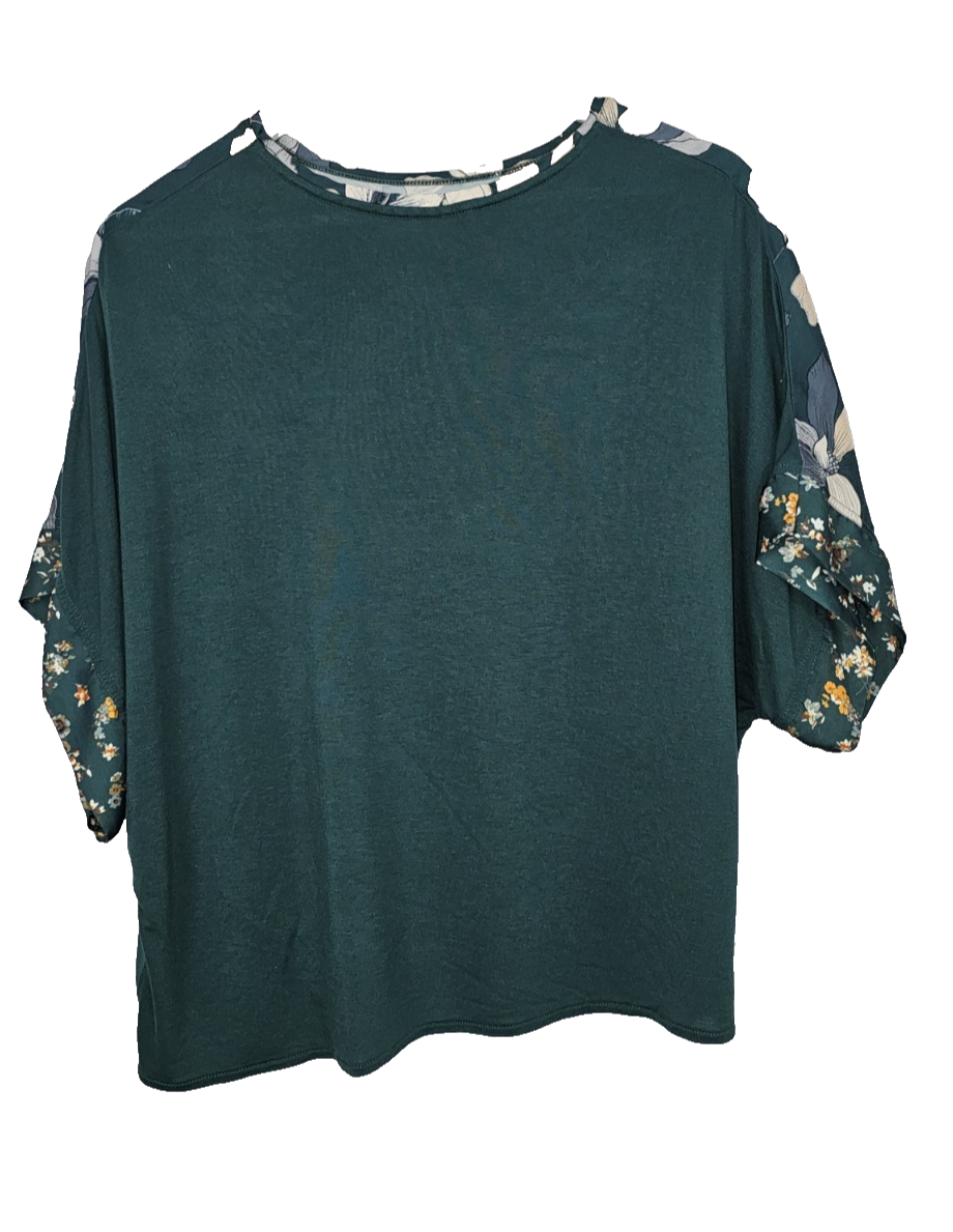 EK11236 Damen Bluse, Grün, Gr. L1
