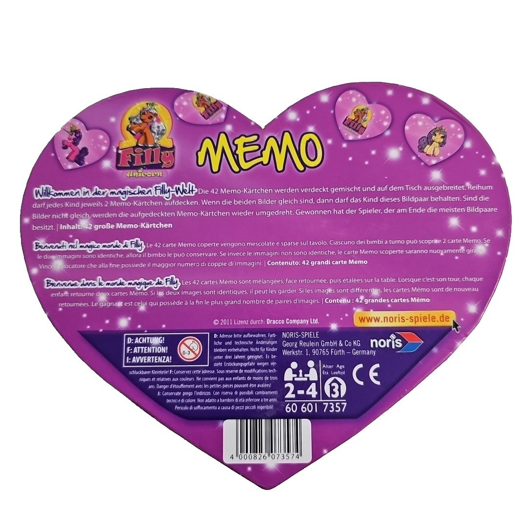 EB1657 Memo - Filly - Memory - Gesellschaftsspiel - Familienspiel2
