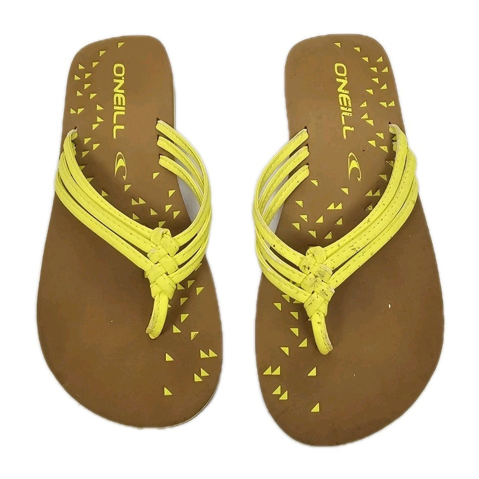 ES879 Damen Flip Flops von O'Neill, Gelb, Gr. 402