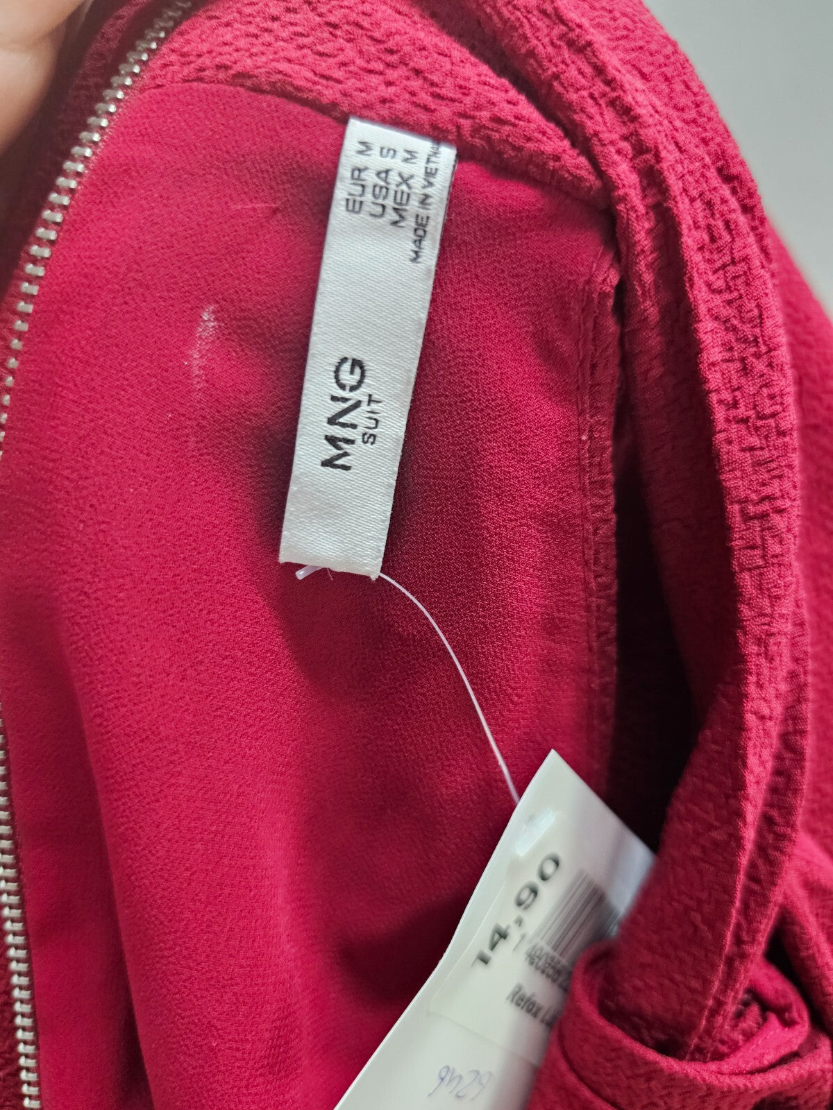 EK6246 Damen Kleid von MNG, rot, Gr.M6