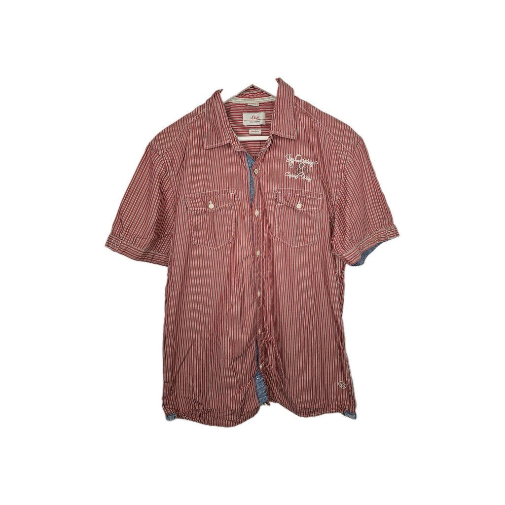 EK9873 Herren Hemd S.Oliver Gr.M Rot0