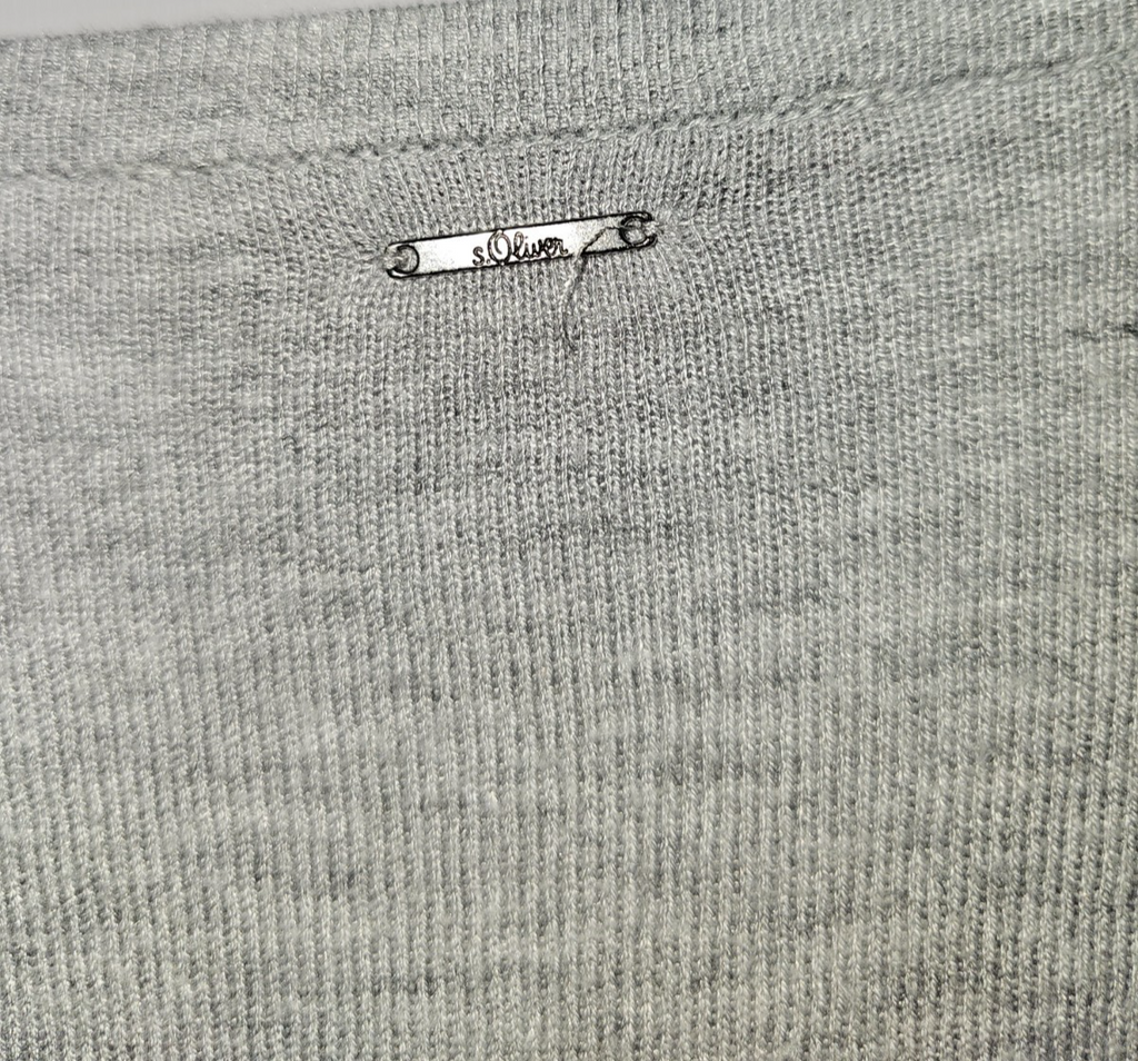 EK8054 Damen Strickjacke von s.Oliver, grau, Gr.404