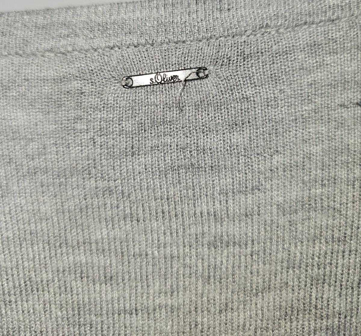 EK8054 Damen Strickjacke von s.Oliver, grau, Gr.404