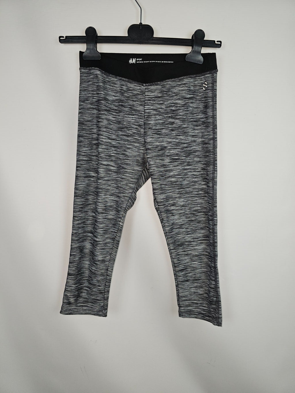 EK6389 Mädchen Leggins von H&M, Grau, Gr.:158/1640