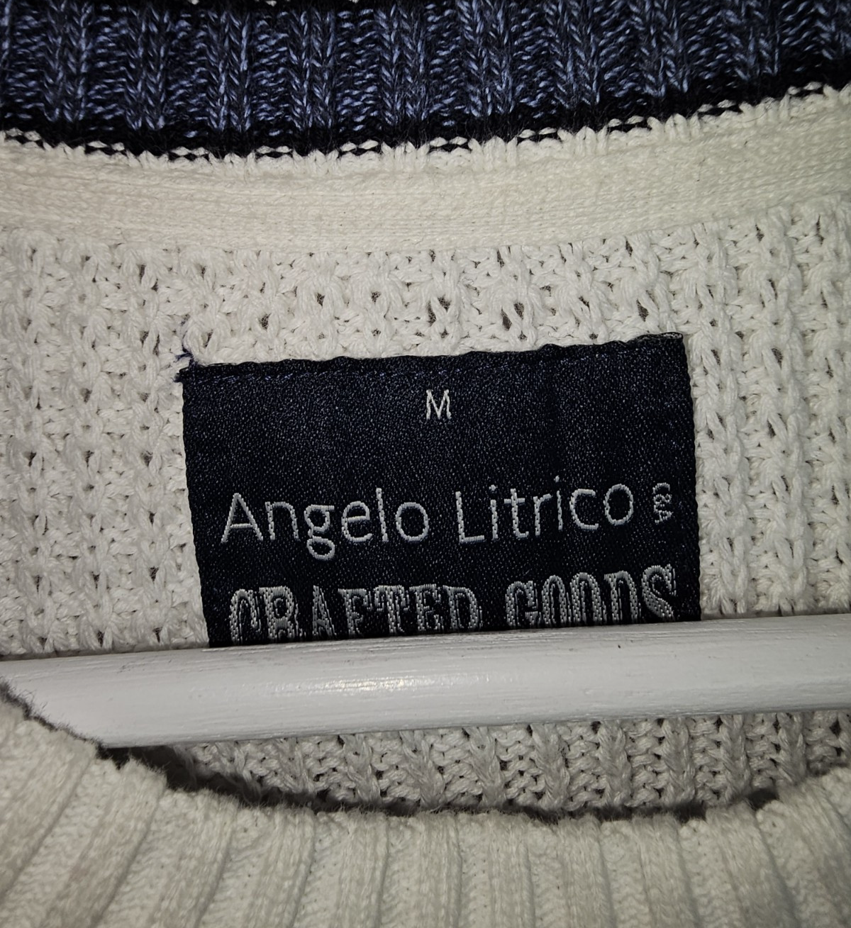 EK7443 Herren Pullover von Angelo Litrico, weiß, Gr.M1
