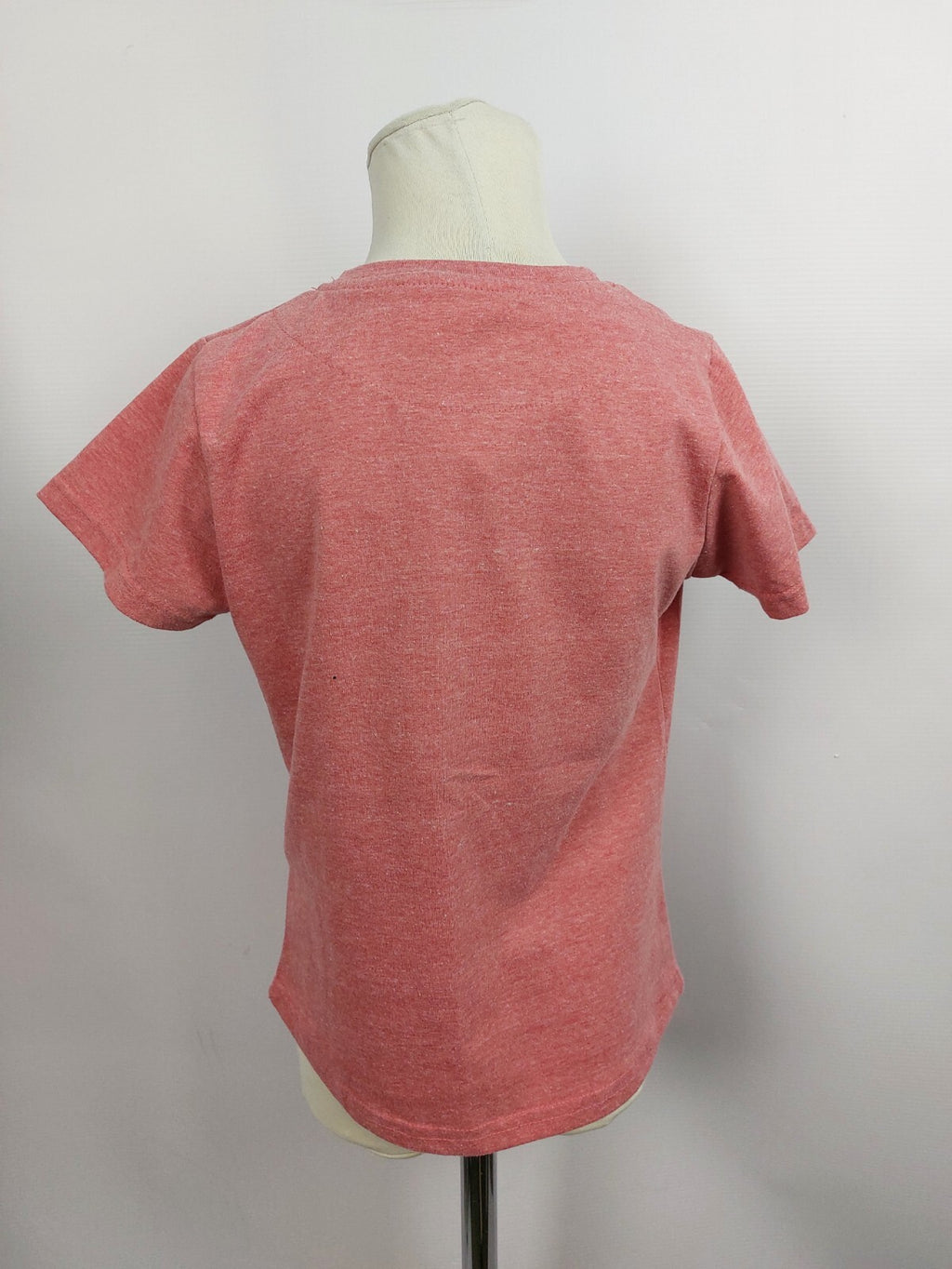EK4295 Mädchen T-Shirt von Tommy Hilfiger, rosarot, Gr. 8 (128)3