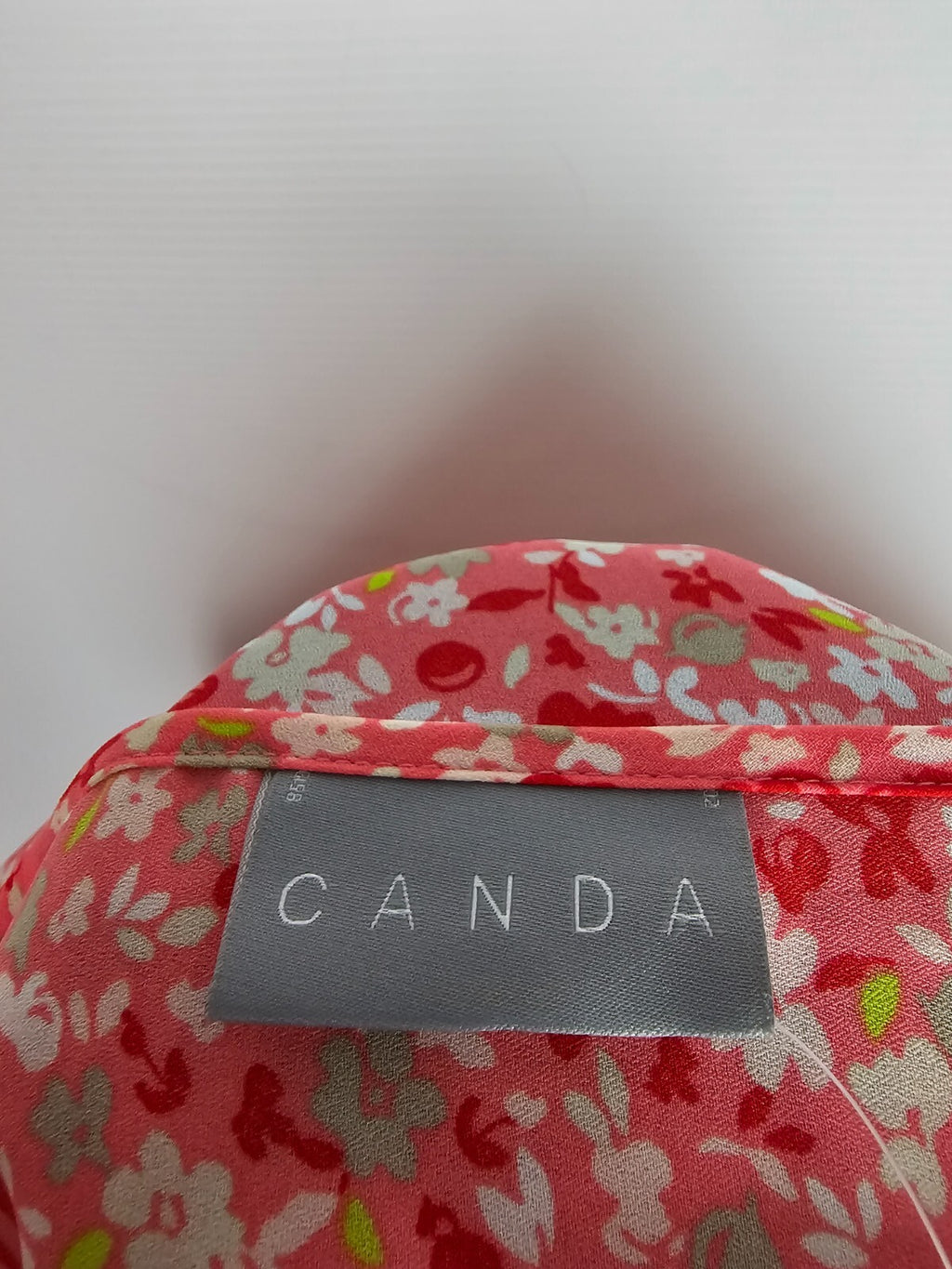 EK6111 Damen Bluse von Canda, rot, Gr.484
