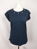 EK2190 Damen T-Shirt von Bexleys, dunkelblau, Gr. S0