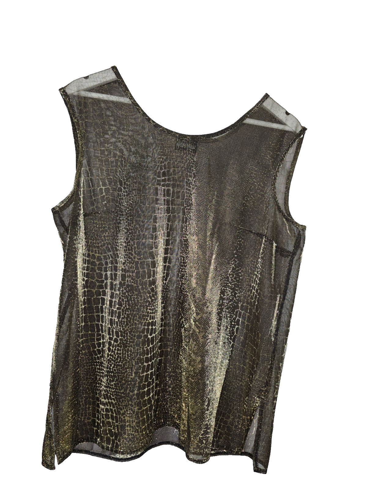 EK7773 Damen Trägershirt von Höpfner, grün-gold, Gr.440