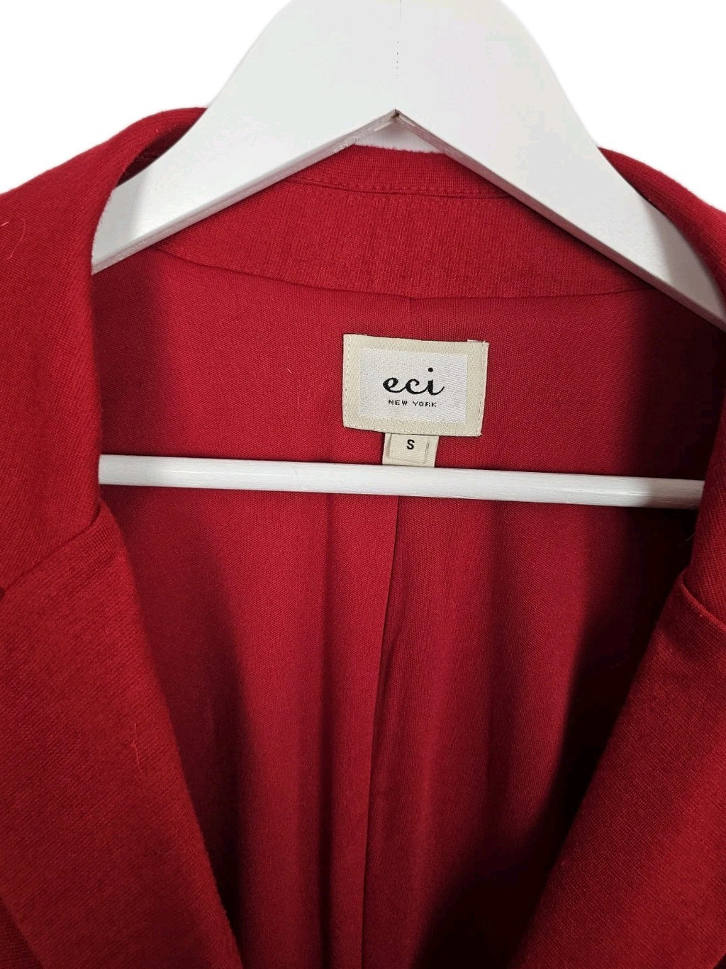 EK8427 Damen Blazer von Eci - New York, rot, Gr.S1