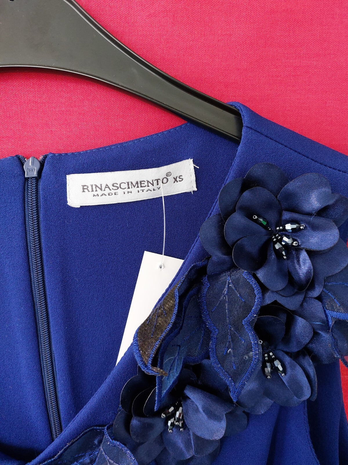 EK0274 Damen Kleid von Rinascimento, blau, Gr.XS1