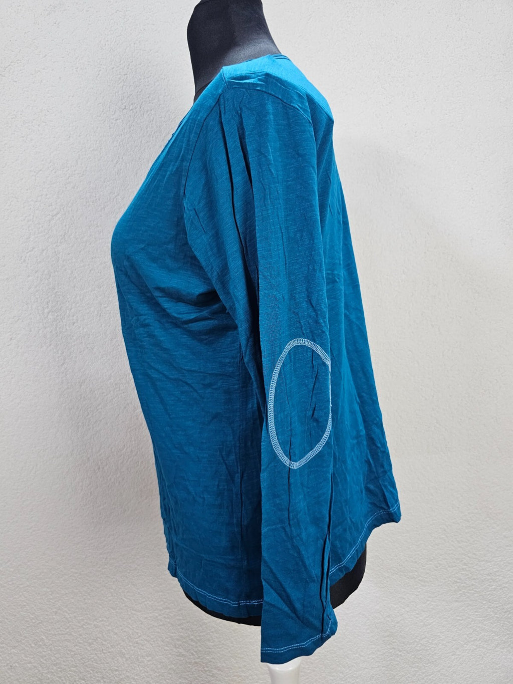 EK6045 Damen Langarmshirt von Woman by Tchibo, blau, Gr.44/462