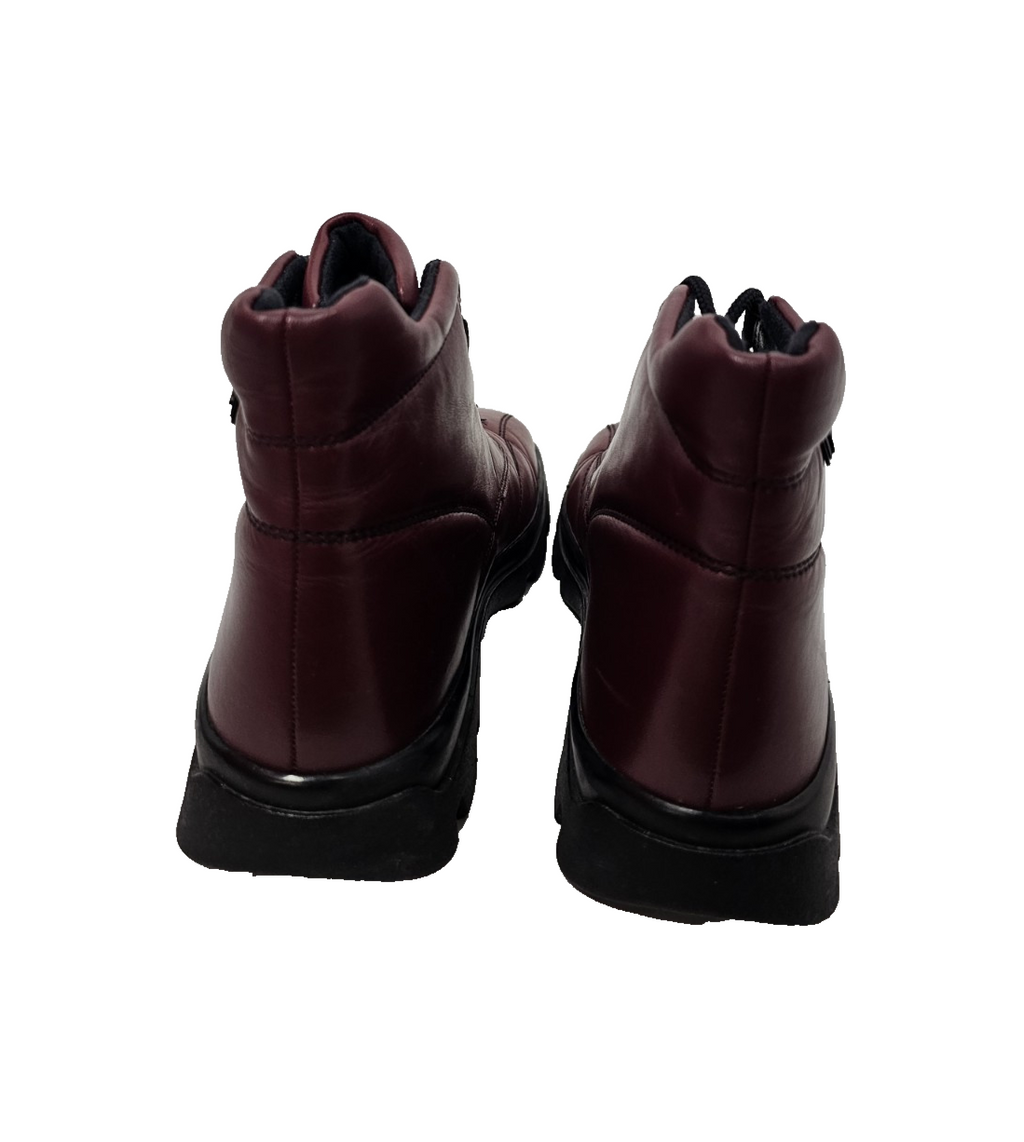 ES717 Damen Stiefeletten von Jollys, Rot, Gr. 374