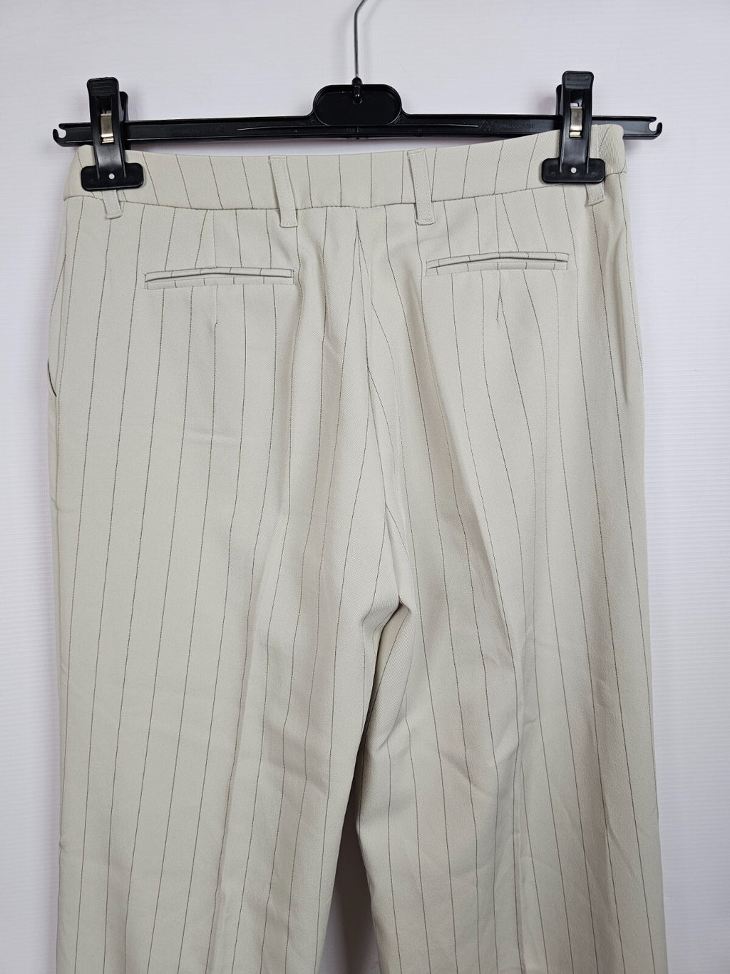 EK5431 Damen Anzughose von Style, elfenbein, gestreift, Gr.34 Schlaghose7