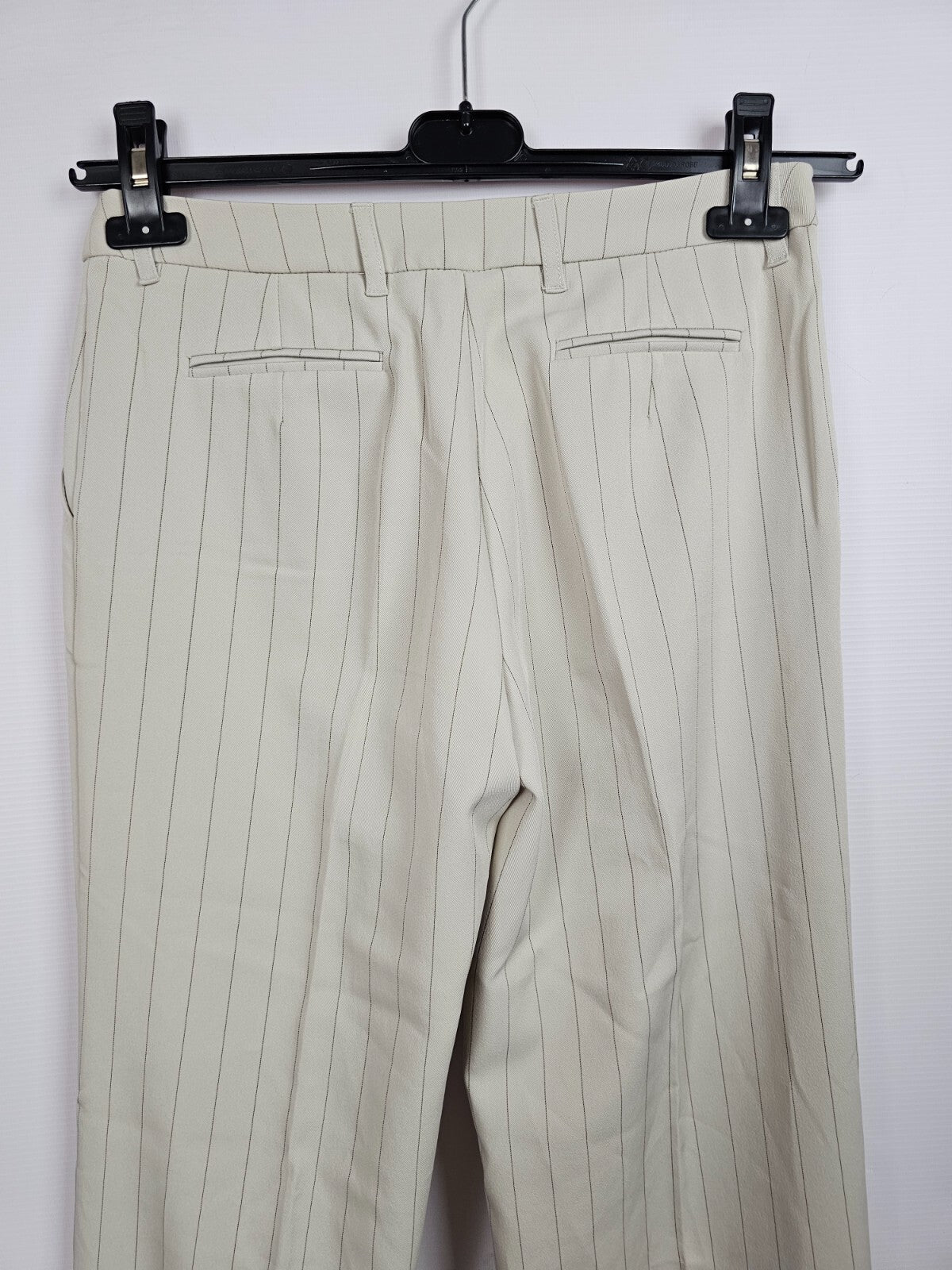 EK5431 Damen Anzughose von Style, elfenbein, gestreift, Gr.34 Schlaghose7