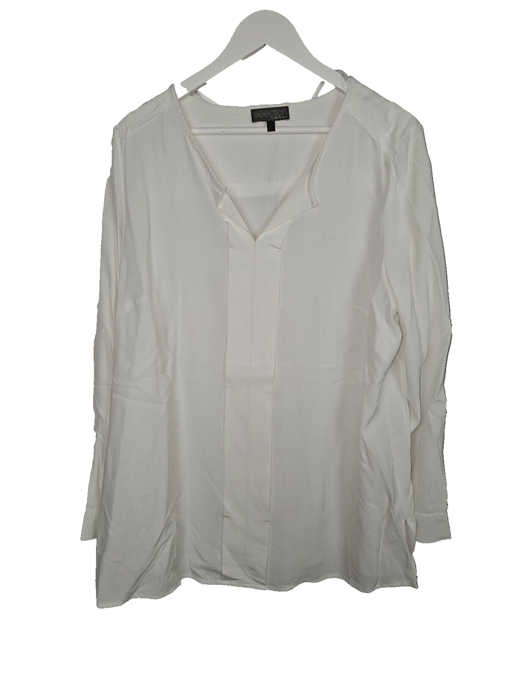 EK4235 Damen Bluse von Ulla Popken, Weiß, Gr.480