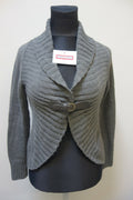 EK1075 Damen Strickjacke von Tom Tailor, grau, Gr. L0