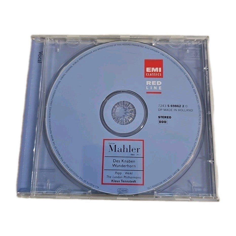 EB4057  Guster Mahler - Des Knaben Wunderhorn , CD0