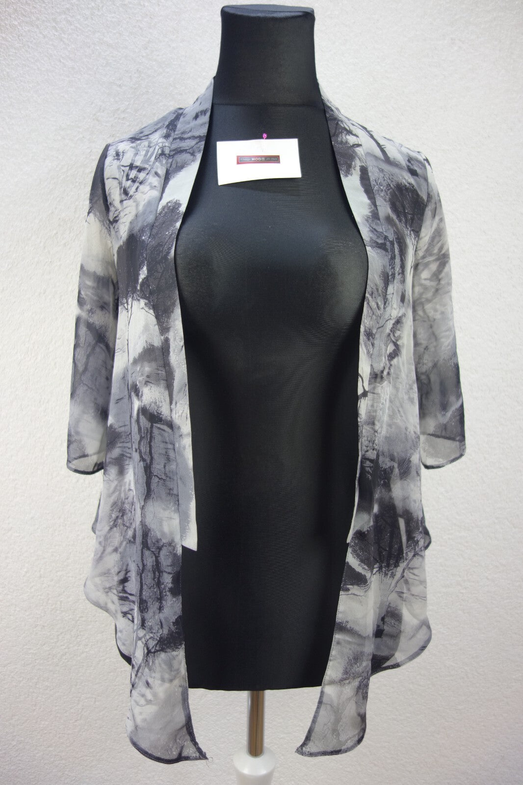 EK2248 Damen Strickjacke von George, grau, Gr.360